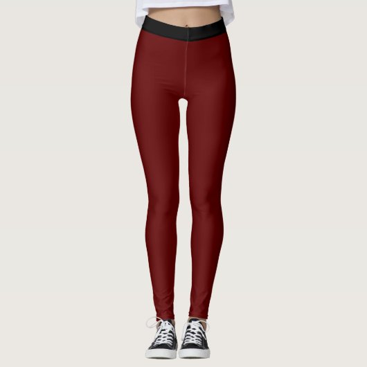 "WINE" - ACTIVEWEAR LEGGINGS (Vorderseite)