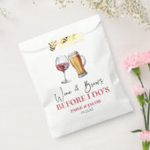 Wine and Brews Before I Do's Rehearsal Dinner Geschenktütchen (Versiegelt)