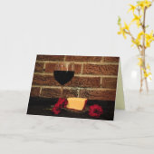 Wine and Cheese Birthday Karte (Gelbe Blume)