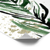 Wine and Pines Christmas Bachelorette Willkommen Poster (Ecke)