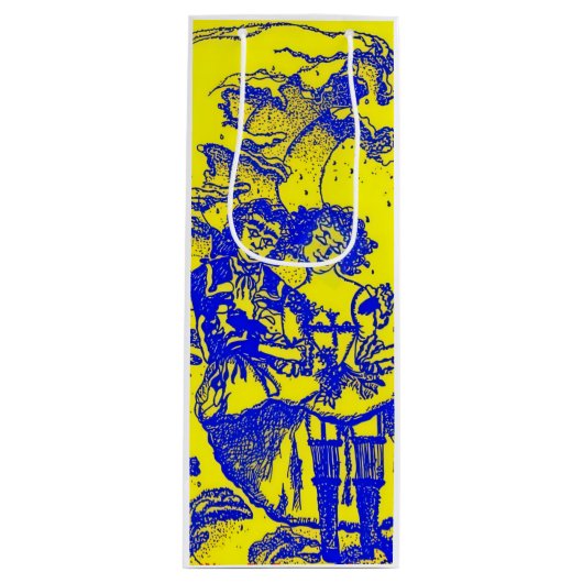 Wine Bag Geschenktüte Für Weinflaschen (Vorderseite)