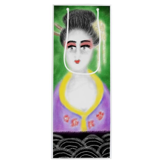 Wine Bag  Geschenktüte Für Weinflaschen (Vorderseite)