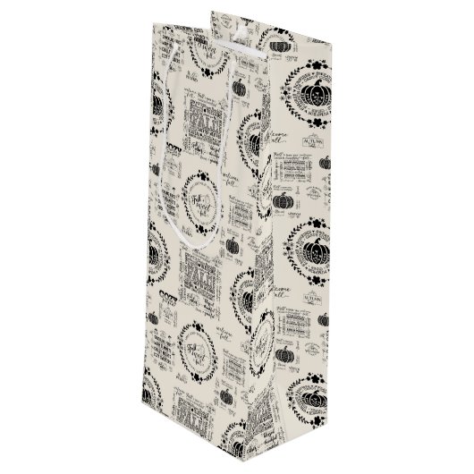 Wine Bags & Carriers Geschenktüte Für Weinflaschen (Rückseite Schrägansicht)