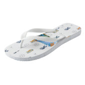 Wine Bar Art Beach Sandals Badesandalen (Schrägansicht)