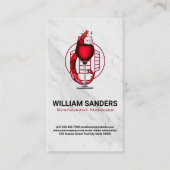 Wine Barrel | Logo für Wein Visitenkarte (Vorderseite)