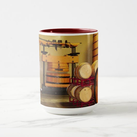 Wine Barrel Tasse (Zentrum)