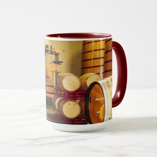 Wine Barrel Tasse (VorderseiteRechts)