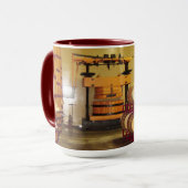 Wine Barrel Tasse (Vorderseite Links)