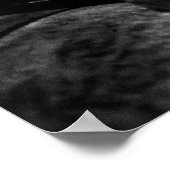 Wine Barrels Cellar Photo Rustic Winery Poster (Ecke)