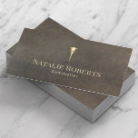 Wine Bartender Sommelier Vintage Visitenkarte<br><div class="desc">Sommelier Wine Bartender Vintage Business Card.</div>