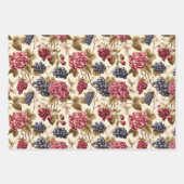 Wine Berry Geschenkpapier Set (Vorderseite)