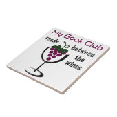 Wine Book Club Fliese (Seite)