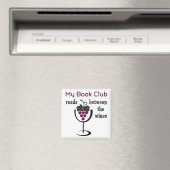Wine Book Club Magnet (In Situ (Geschirrspüler))