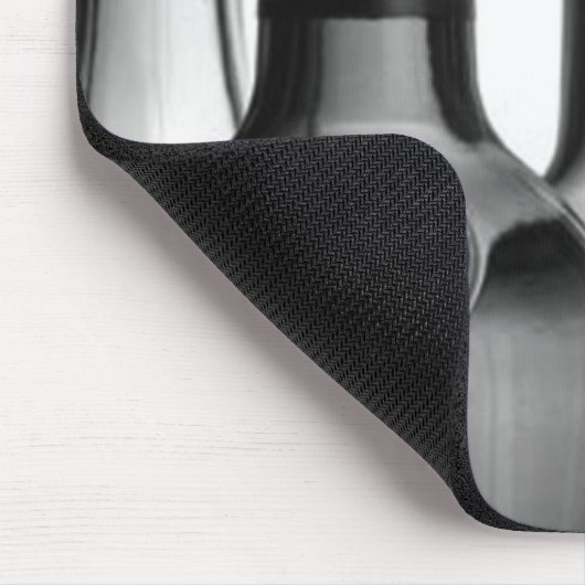 Wine Bottle Computer Mousepad (Ecke)