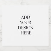 Wine Bottle Label Schaumweinetikett (Einzelnes Label)