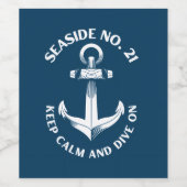 wine bottle labels weinetikett (Einzelnes Label)