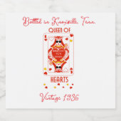 Wine Bottle Stickers Schaumweinetikett (Einzelnes Label)