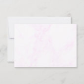 Wine & Charcuterie Bridal Shower Advice Card (Rückseite)