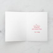 Wine Cheer Card Karte (Innenseite)