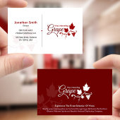 Wine Company, Grape wine suppliers, Wine Visitenkarte