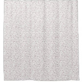 Wine Confetti Wasserfarbe Dots Dusche Vorhang (Vorderseite)