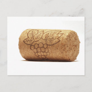 Wine Cork Postkarte