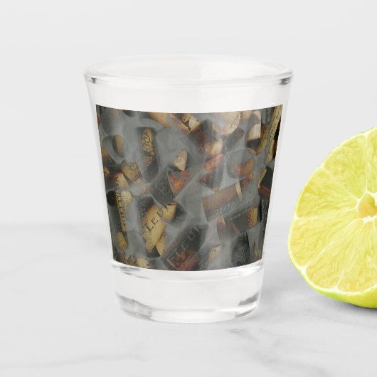 Wine Cork Schnapsglas (Vorderseite)