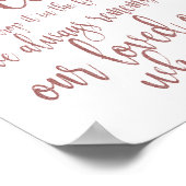 Wine Cork Wedding Gästebuch Rose Gold 8x10 Zeichen (Ecke)