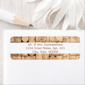 Wine Corks Address Labels (Insitu)