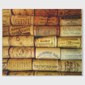 Wine Corks Galore Geschenkpapier (Flach)