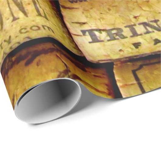 Wine Corks Galore Geschenkpapier (Rolleneckpunkt)
