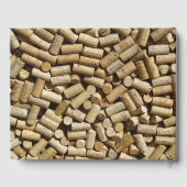 Wine Corks Gästebuch (Rückseite)
