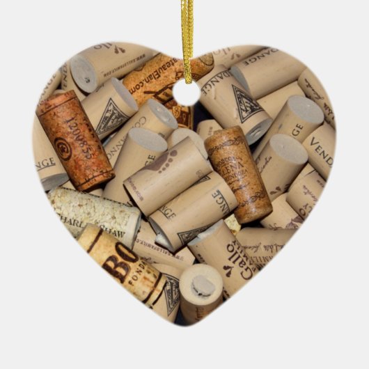 Wine Corks Keramikornament (Vorne)