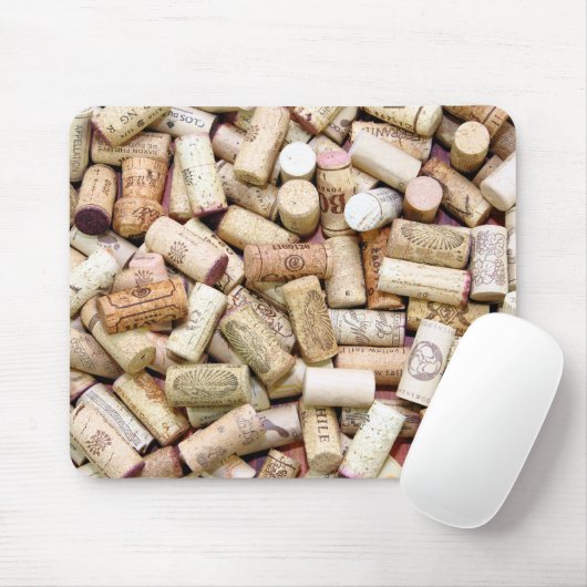 Wine Corks Mousepad (Mit Mouse)