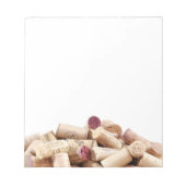 Wine Corks Notepad Notizblock (Vorderseite)