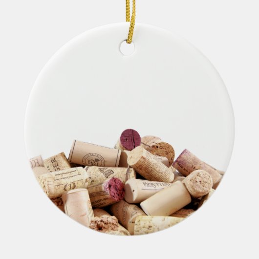 Wine Corks Ornament (Vorne)