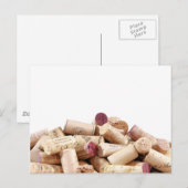 Wine Corks Postcard Postkarte (Vorne/Hinten)