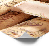 Wine Corks Poster (Ecke)