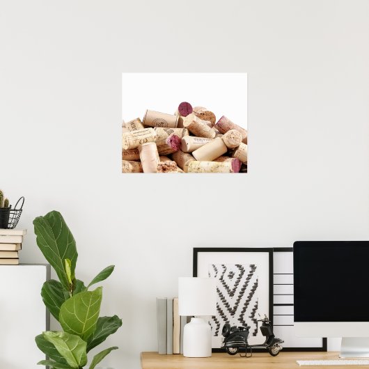 Wine Corks Poster (Heimbüro)