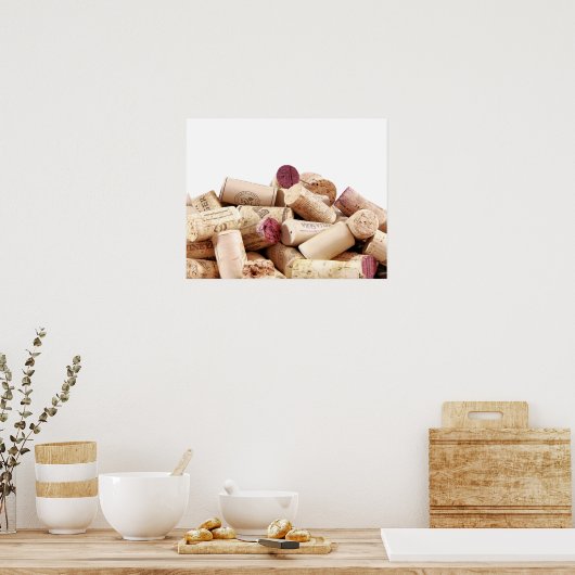 Wine Corks Poster (Küche)