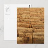 Wine Corks Postkarte (Vorne/Hinten)