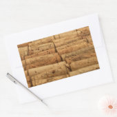 Wine Corks Rechteckiger Aufkleber (Umschlag)