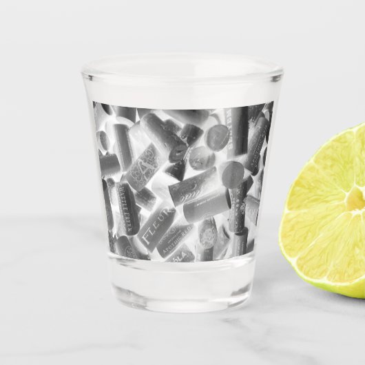 Wine Corks Schnapsglas (Vorderseite)