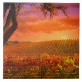 Wine Country Art Tile Fliese (Vorderseite)