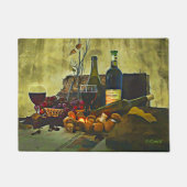 Wine Country Kitchen Deco Bodenmatte Fußmatte (Vorderseite)
