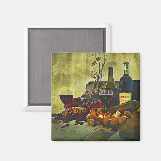 Wine Country Magnet (Vorderseite/Rückseite)