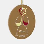 Wine Design Keramik Ornament (Rechts)