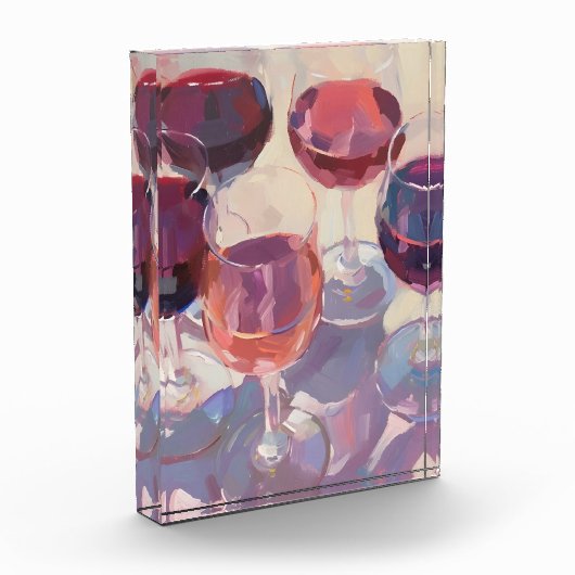 Wine drinks Red Tropical pink wine drink set Fotoblock (Links)