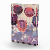 Wine drinks Red Tropical pink wine drink set Fotoblock (Rechts)