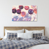 Wine drinks Red Tropical pink wine drink set Leinwanddruck (Insitu (Schlafzimmer))